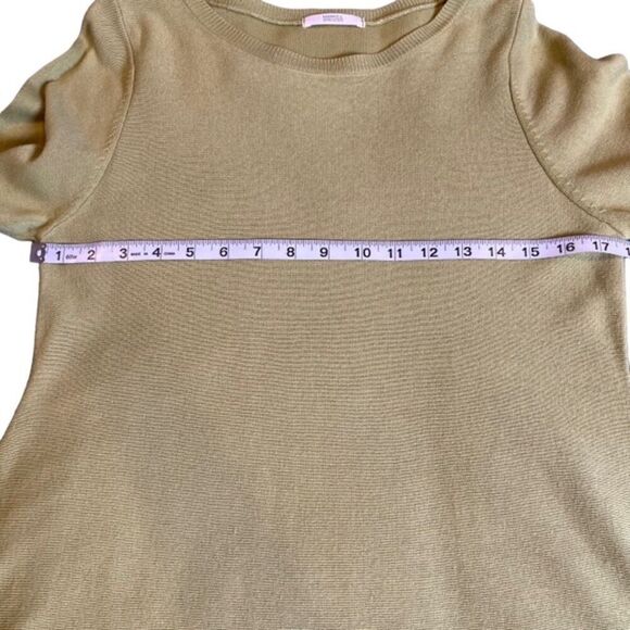 Marks & Spencer Sweater Tunic/ Peplum Cut in Green Women's Size Small - Picture 10 of 10